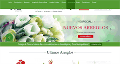 Desktop Screenshot of lafleurfloreria.com.mx